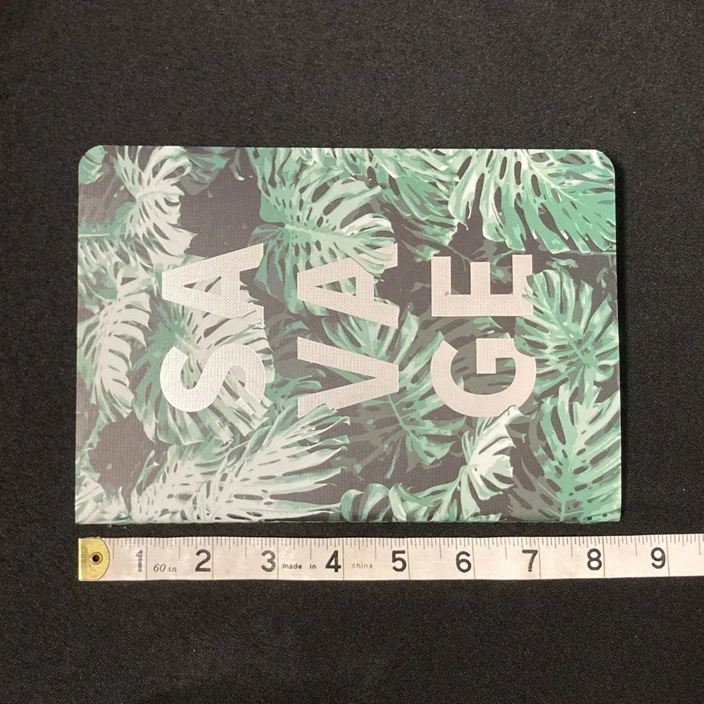 ⭐️ Studio Oh! Tropical Leaf Patterned Savage Notebook 80 Lined Pages